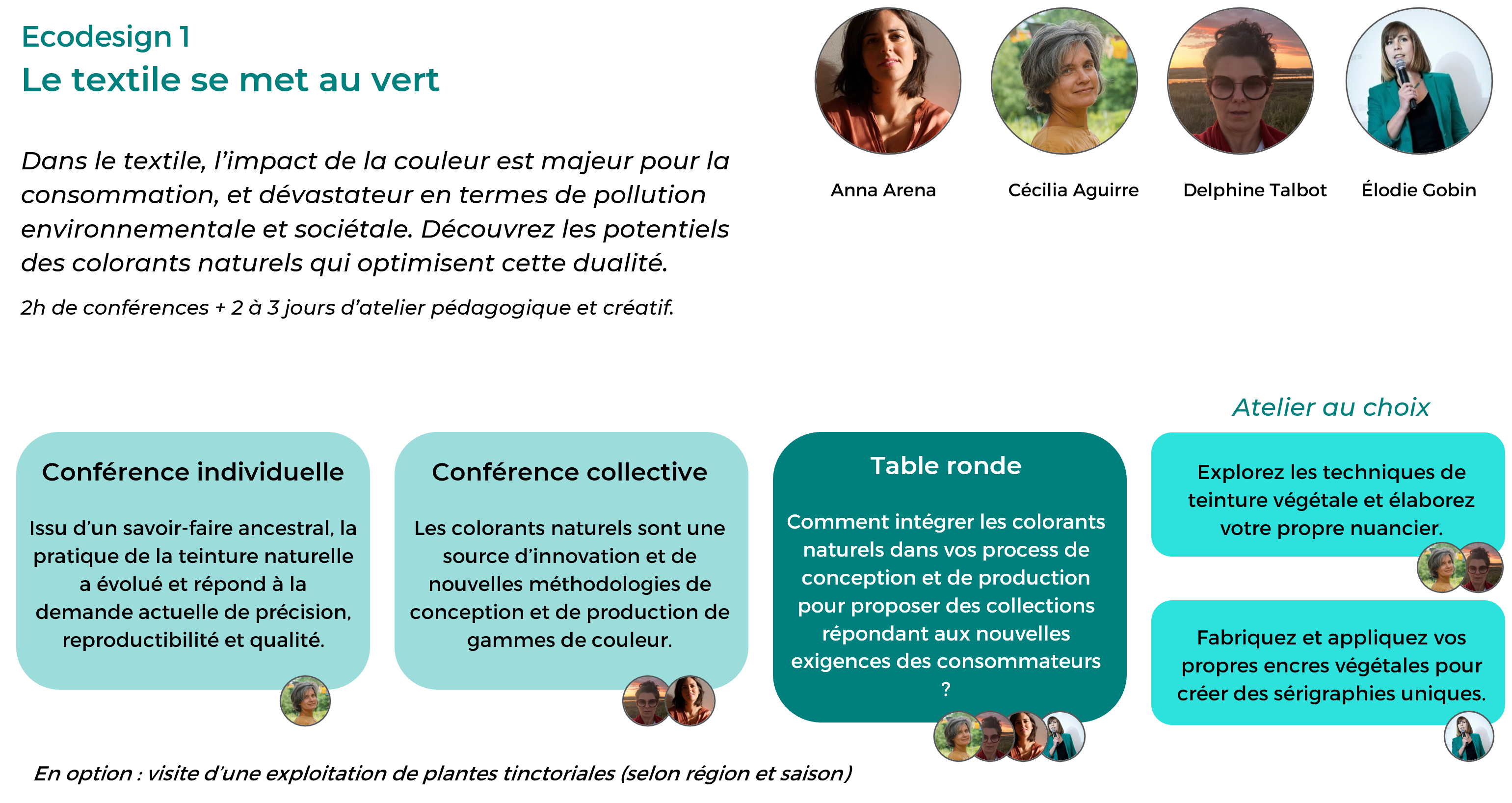 Eco-Design 1 - Le textile se met au vert