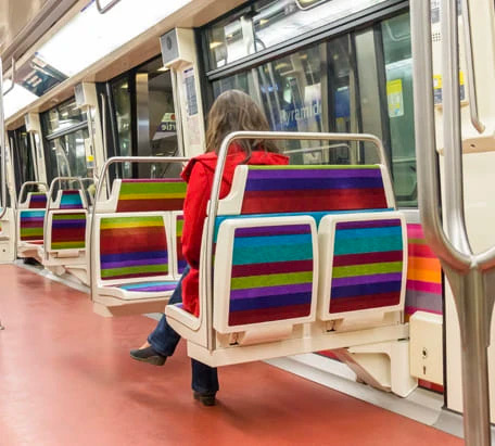 interieure rame métro ligne 1