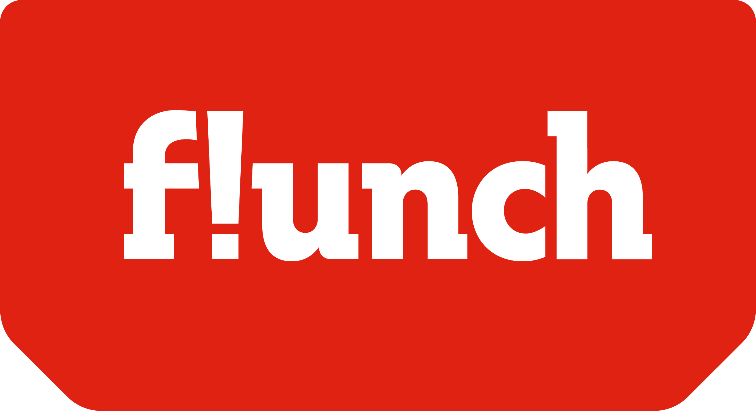 logo flunch 2022 fond rouge