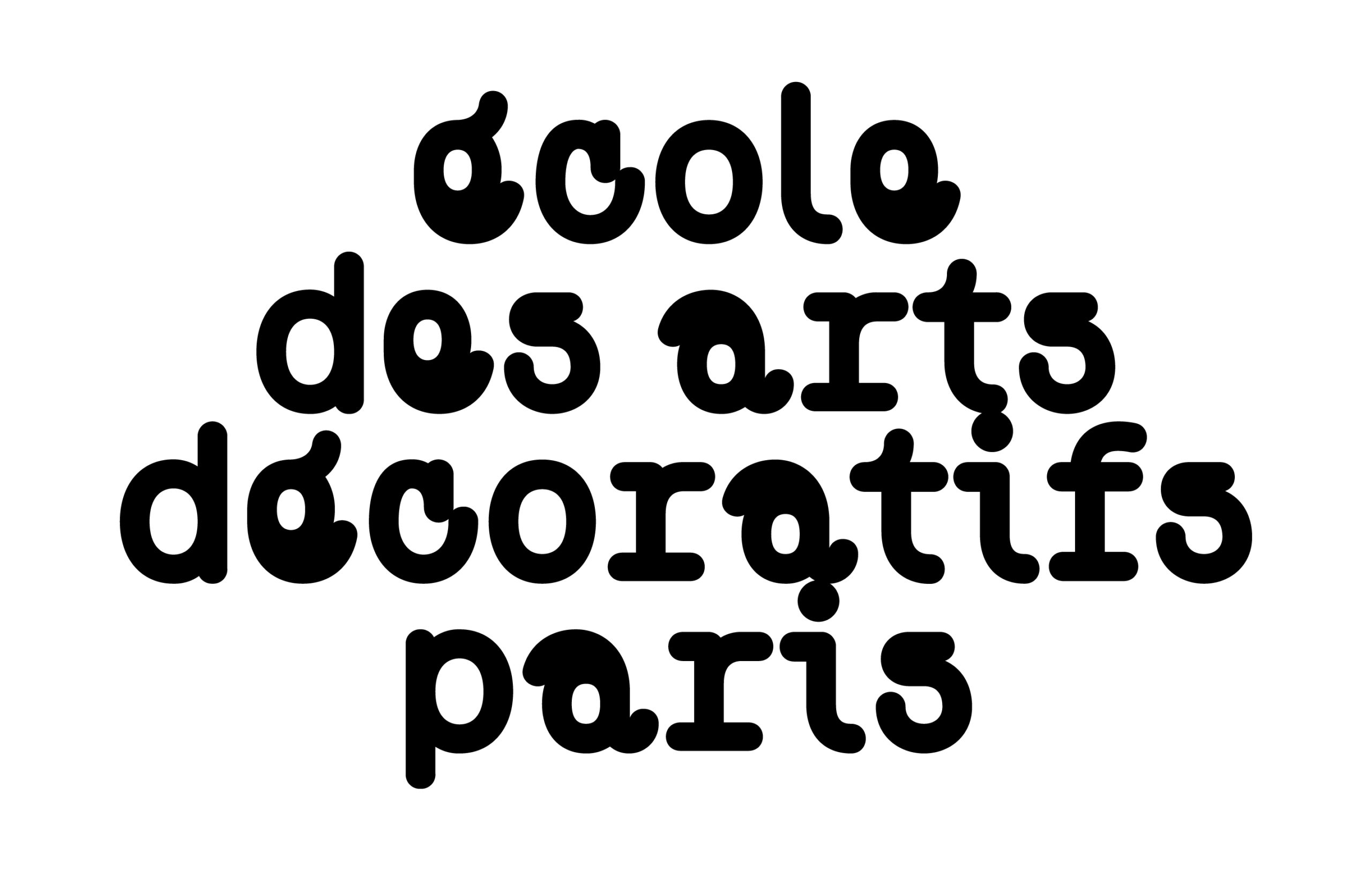 logo ecole des arts decoratifs de paris